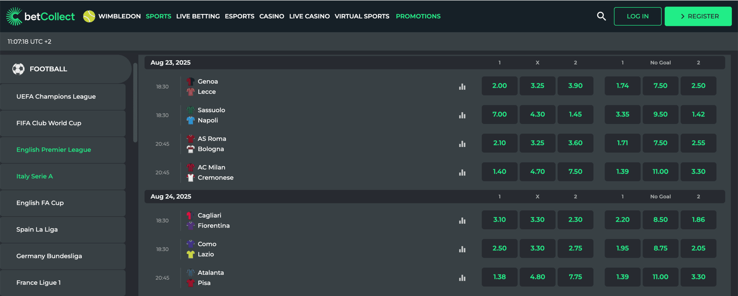 BetCollect Betting